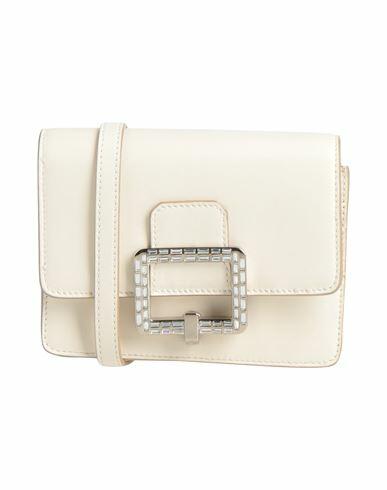 Bally Woman Cross-body bag Cream Leather Cover