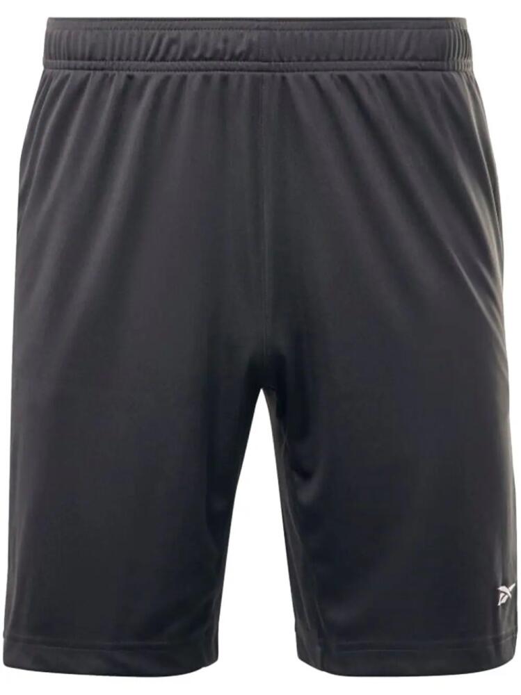 Reebok logo-print track shorts - Black Cover