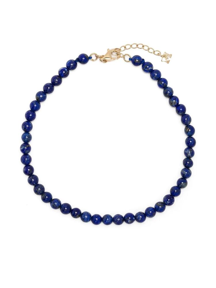 Mateo lapis bead bracelet - Blue Cover