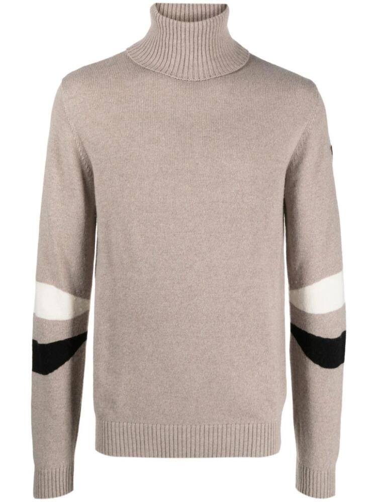 Rossignol Signature roll-neck sweater - Neutrals Cover