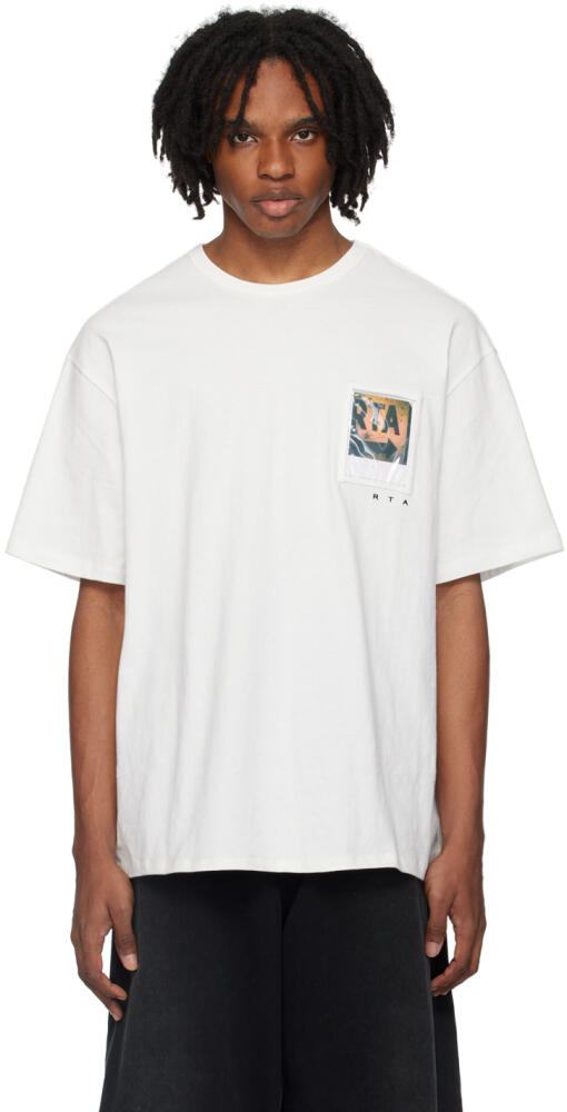 RTA White Photo Pocket T-Shirt Cover