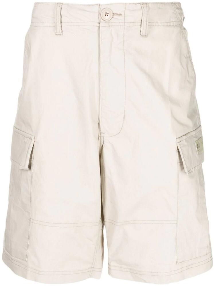 CHOCOOLATE logo-detail cargo shorts - Neutrals Cover