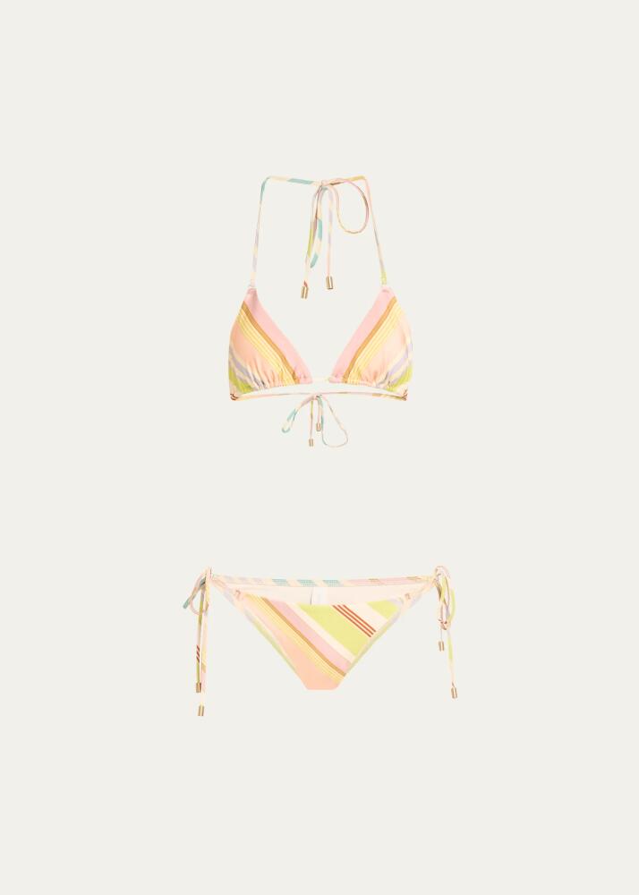 Zimmermann Halliday Triangle Two-Piece Bikini Set Cover