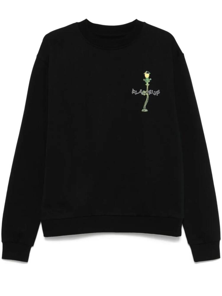 FLÂNEUR Lantern sweatshirt - Black Cover