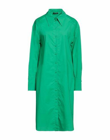 Cristinaeffe Woman Shirt Green Cotton Cover