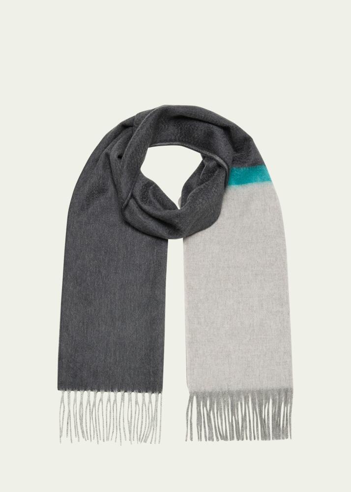 Begg x Co Men's Borderland Cashmere Scarf Cover