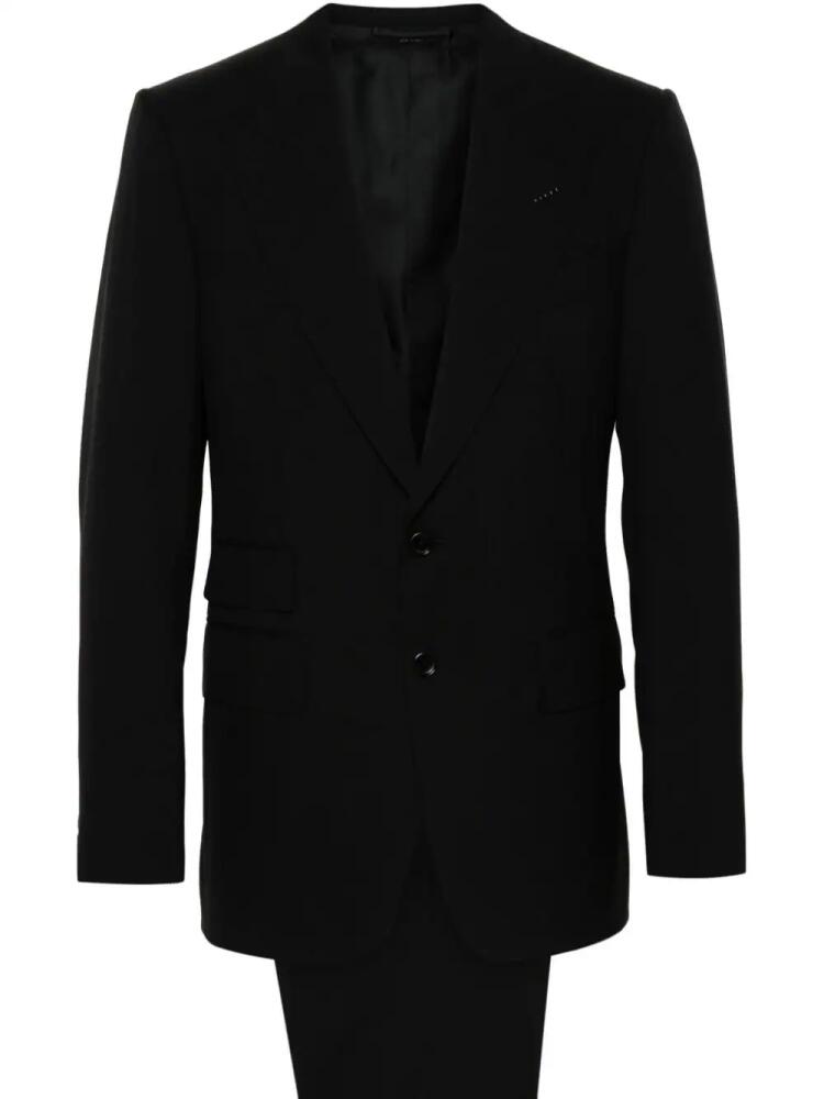 TOM FORD single-breasted wool suit - Black Cover