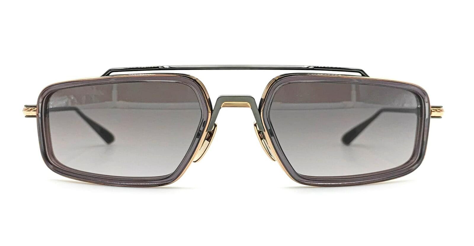 Chrome Hearts Eader - Gold Plated / Gunmetal Sunglasses Cover