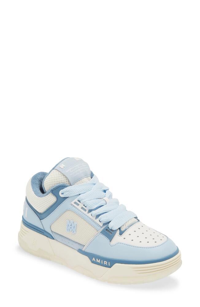 AMIRI MA-1 Platform Sneaker in Alabaster Blue Cover