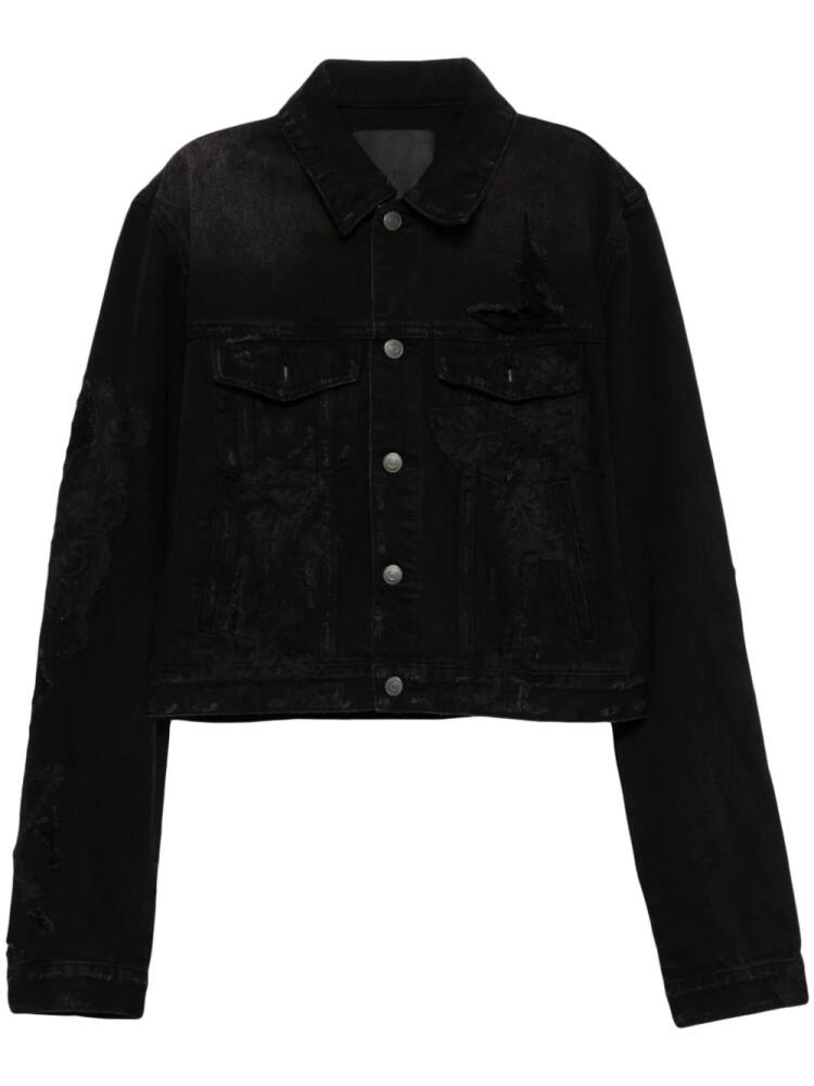 JNBY distressed denim jacket - Black Cover