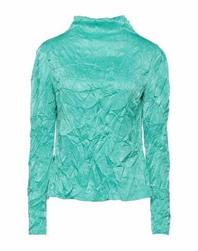 Patrizia Pepe Woman Top Emerald green Polyester Cover