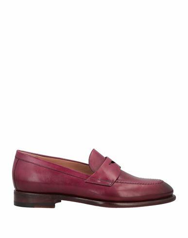 Santoni Woman Loafers Garnet Soft Leather Cover