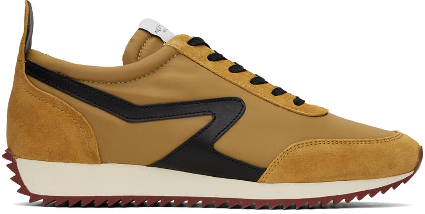 rag & bone Yellow Retro Runner Sneakers Cover