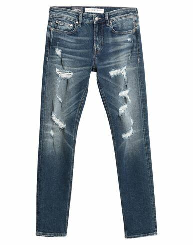 Guess Man Jeans Blue Cotton, Elastane Cover