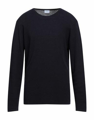 Sseinse Man Sweater Midnight blue Cotton Cover