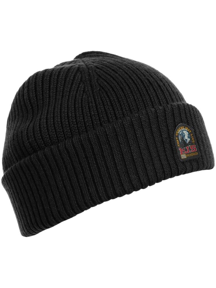 Parajumpers rib beanie hat - Black Cover