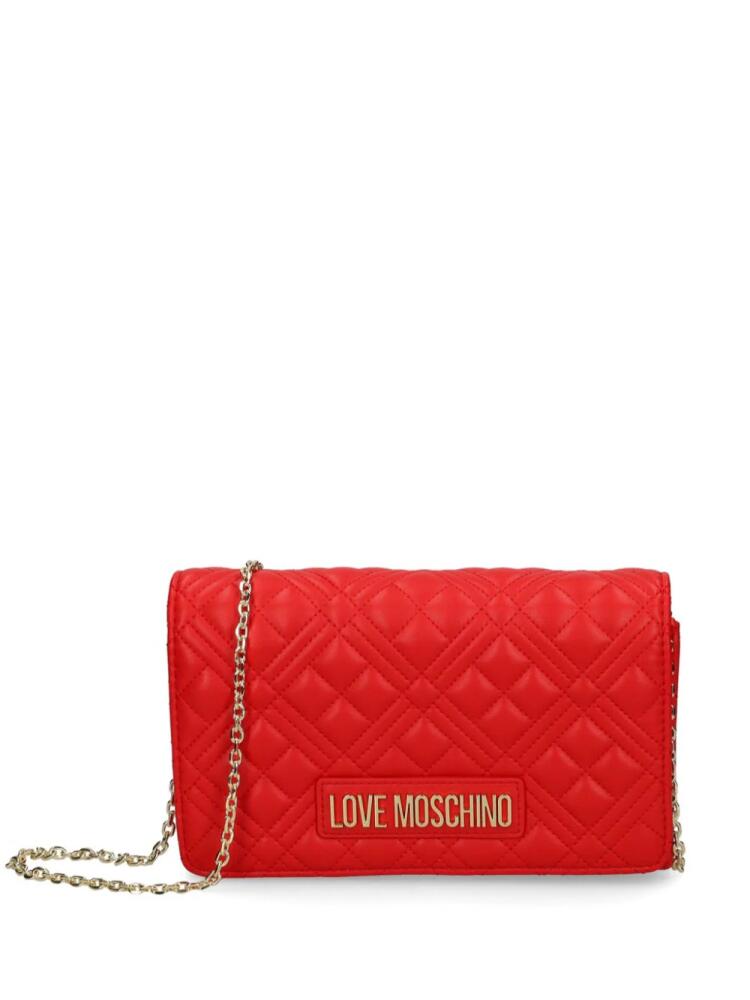 Love Moschino quilted crossbody bag - Red Cover