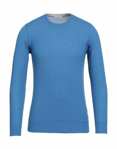 Rossopuro Man Sweater Azure Cotton Cover