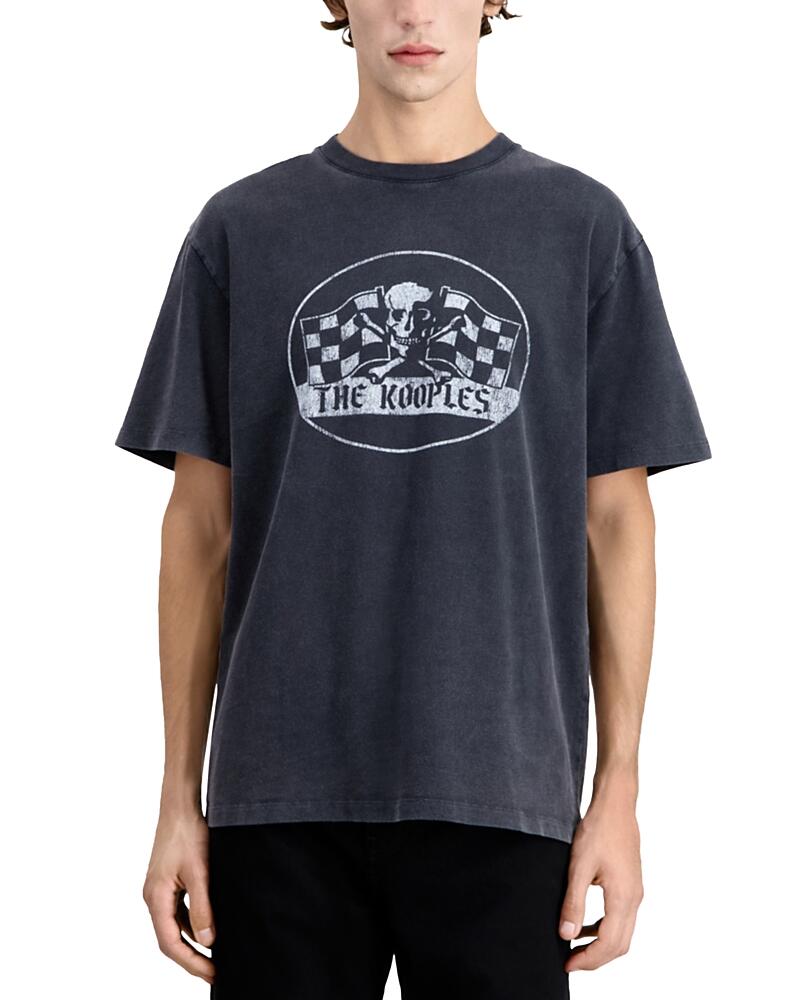 The Kooples Short Sleeve Crewneck Graphic Tee Cover