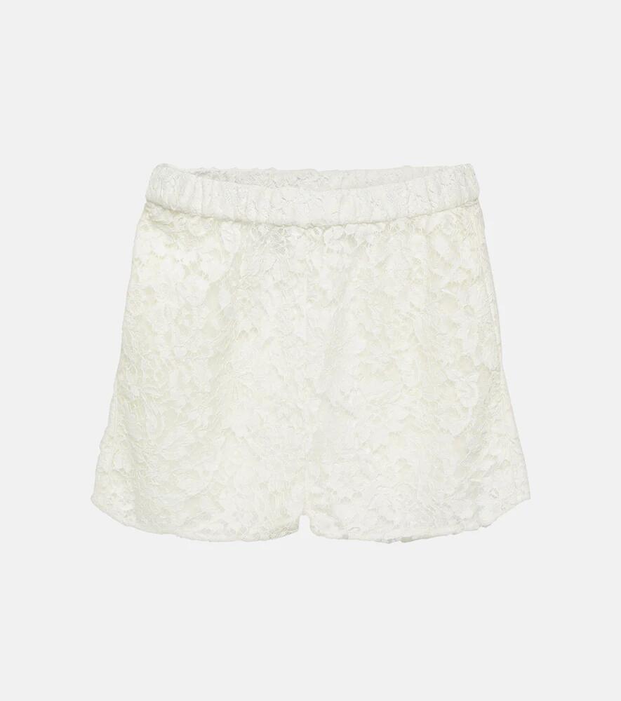 Gucci High-rise lace shorts Cover