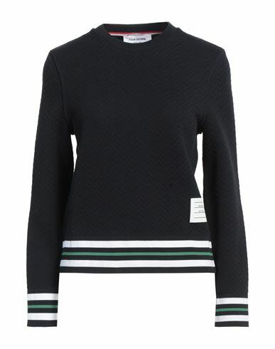 Thom Browne Woman Sweater Midnight blue Cotton, Nylon Cover