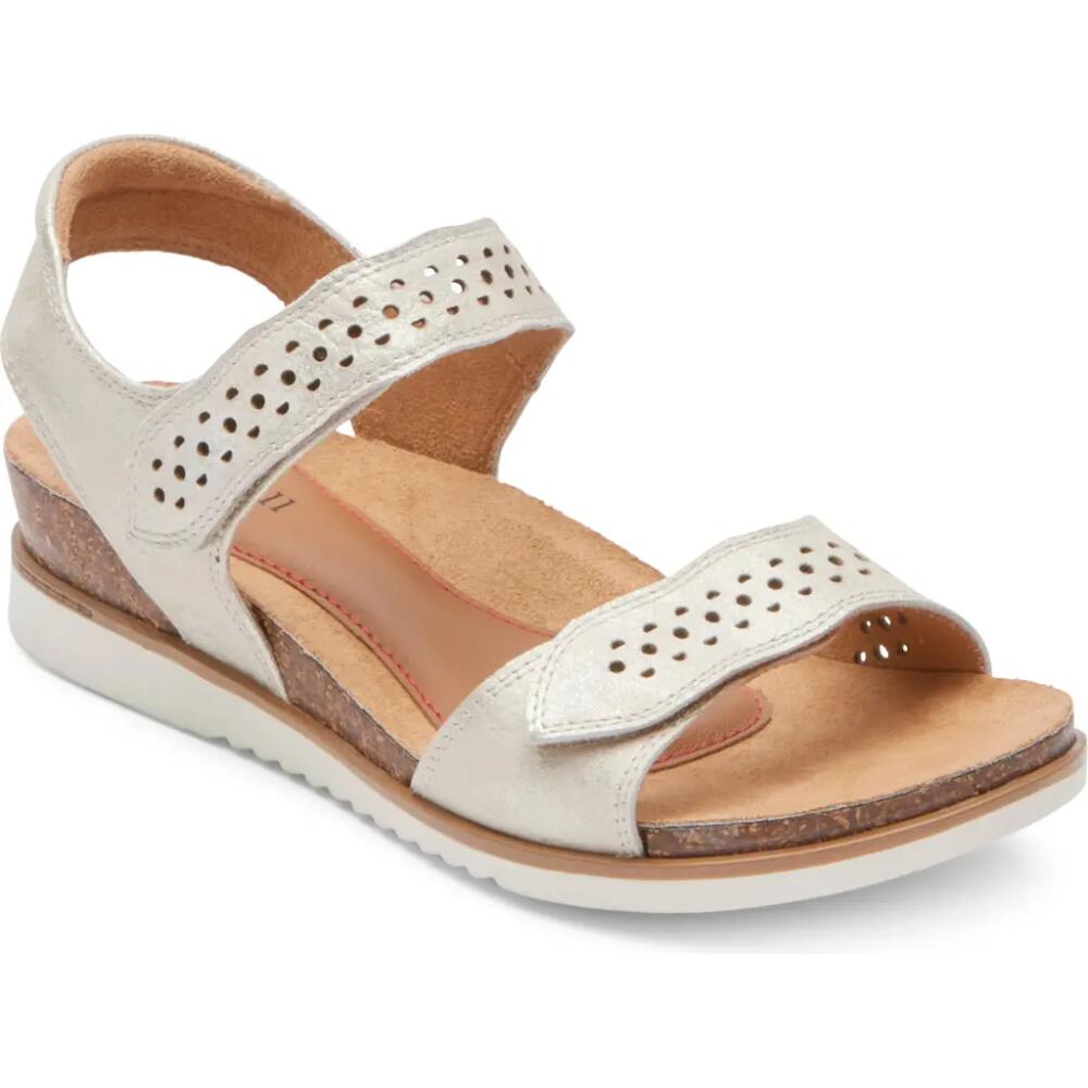 Rockport Cobb Hill May Quarter Strap Sandal in White Cover