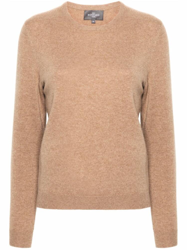 Eric Bompard Classic crew-neck sweater - Brown Cover