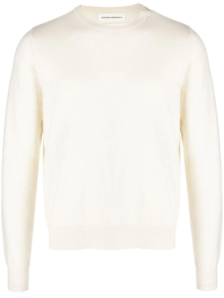 extreme cashmere crew-neck cashmere blend jumper - Neutrals Cover