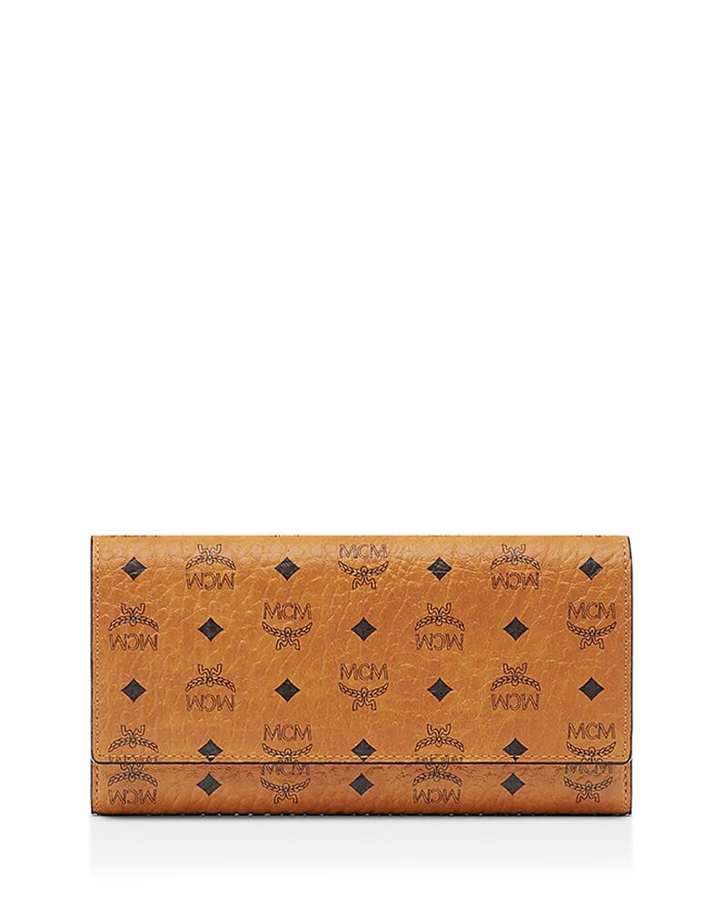 Mcm Three Fold Large Wallet Cover