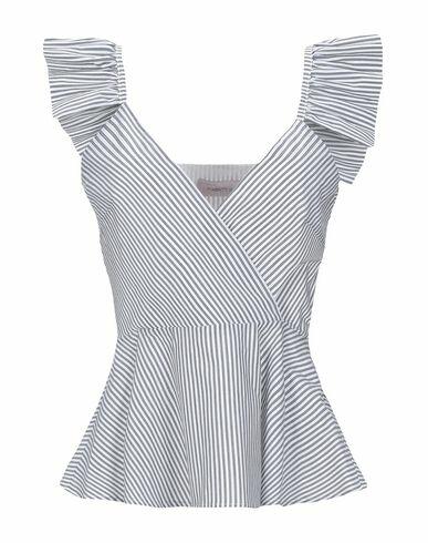 Twenty Easy By Kaos Woman Top Grey Cotton, Polyester, Elastane Cover