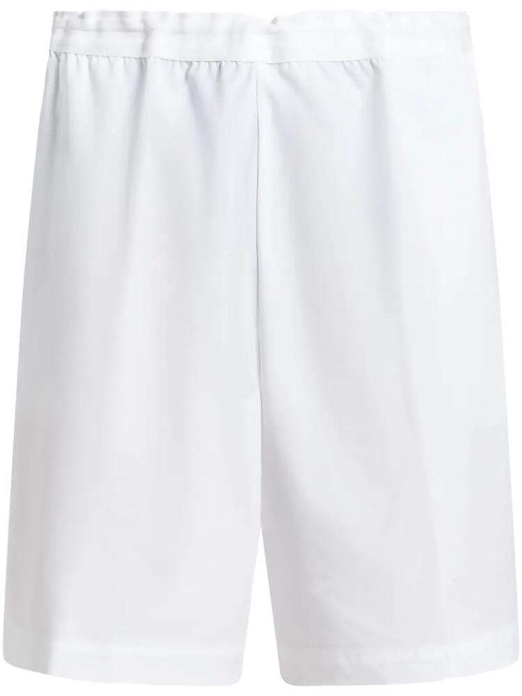 Lacoste logo-appliqué track shorts - White Cover