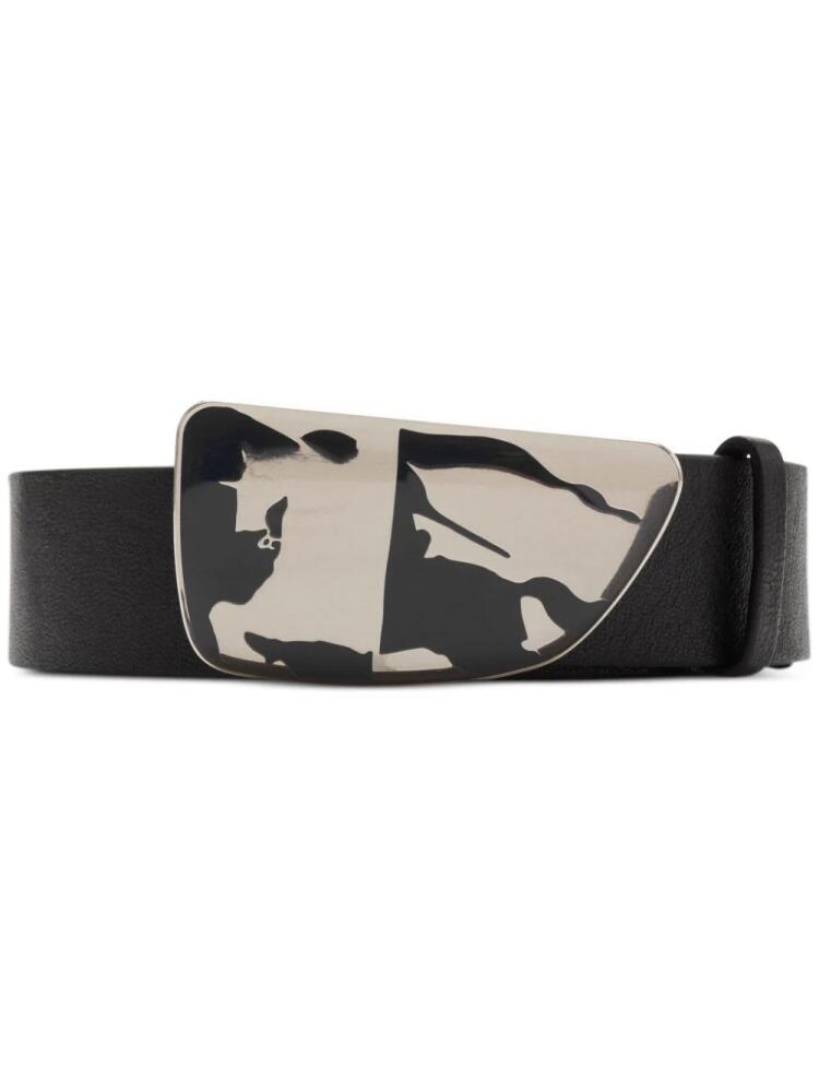 Burberry Shield EKD leather belt - Black Cover