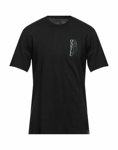 O'neill Man T-shirt Black Cotton, Lyocell Cover