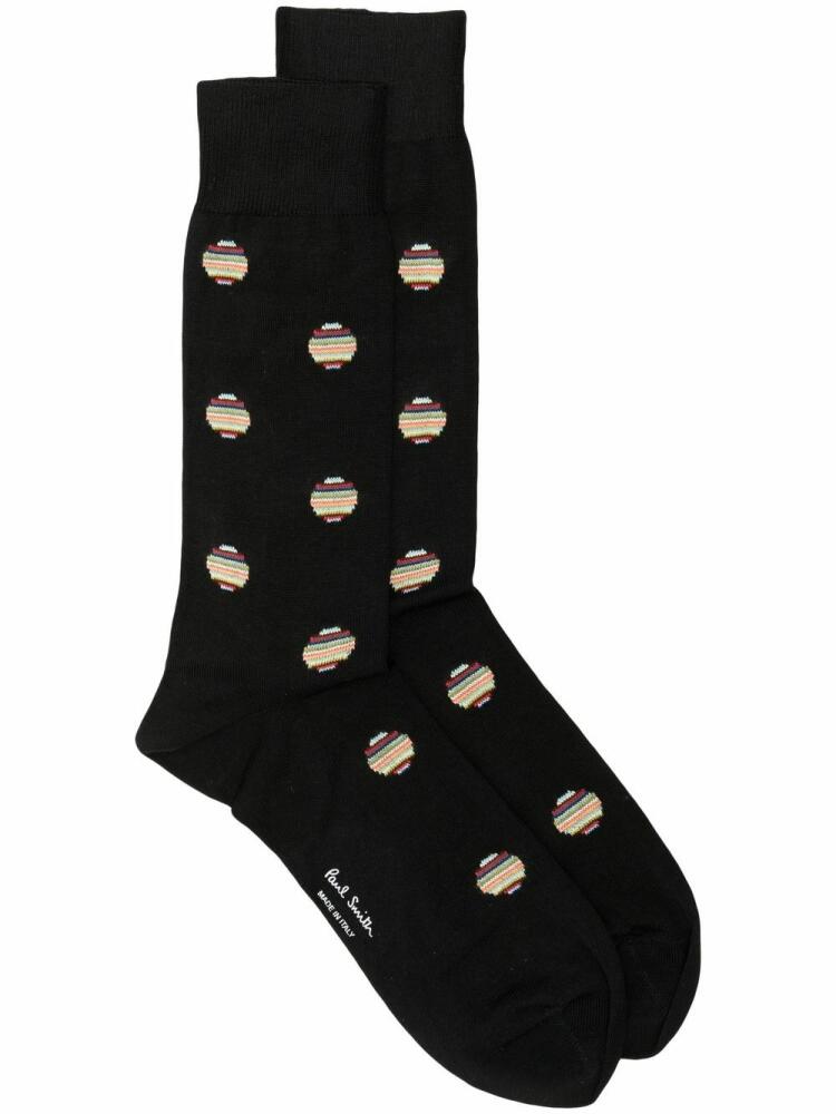 Paul Smith polka dot socks - Black Cover