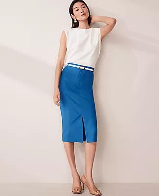 Ann Taylor Petite Utility Pencil Skirt Cover