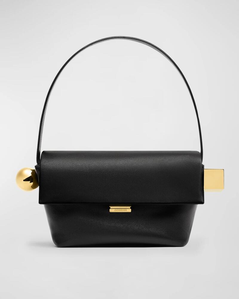 Jacquemus Le Rond Carre Leather Shoulder Bag Cover