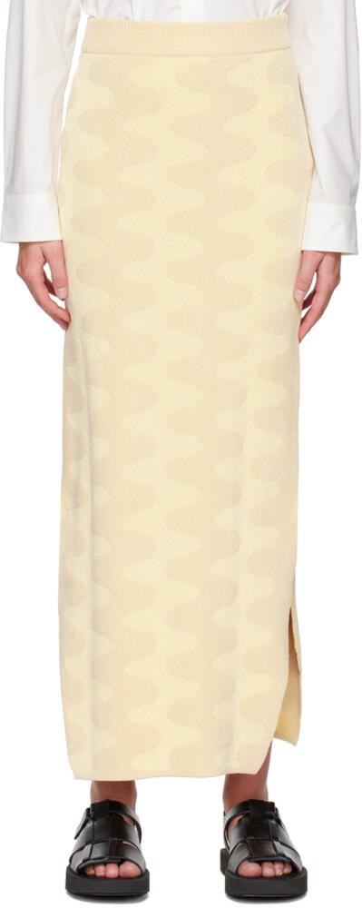 Nanushka Beige Bria Midi Skirt Cover