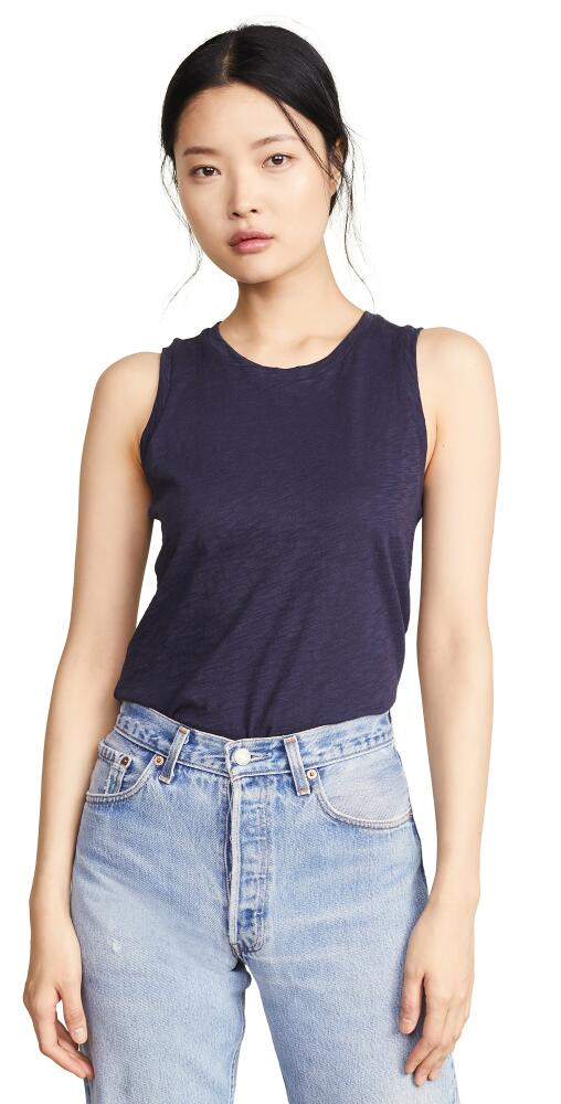 Goldie Crew Tank Navy Cover