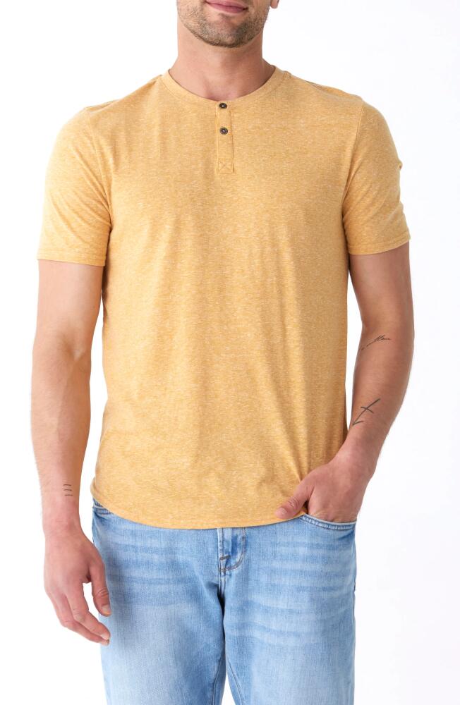 Threads 4 Thought Baseline Slub Henley in Turmeric Cover