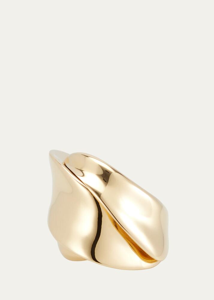 Dries Criel 18k Yellow Gold Flux Ring Cover