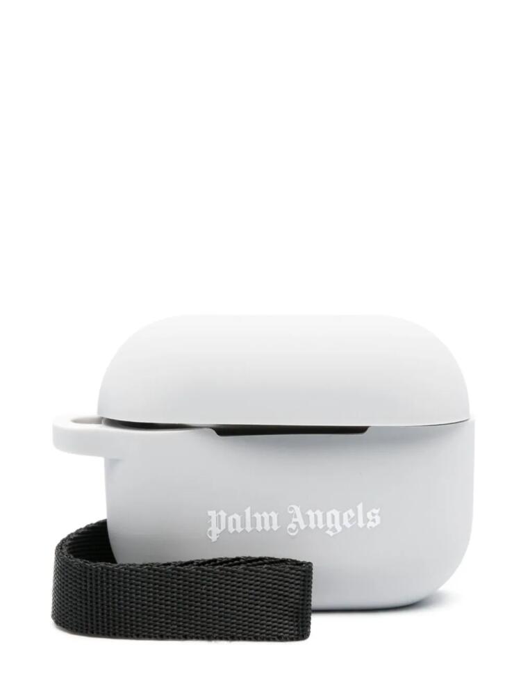 Palm Angels logo-print AirPods Pro case - Grey Cover