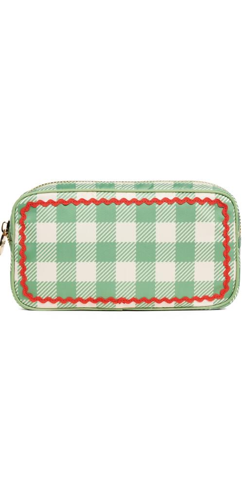 Stoney Clover Lane Small Pouch Pesto Gingham Cover