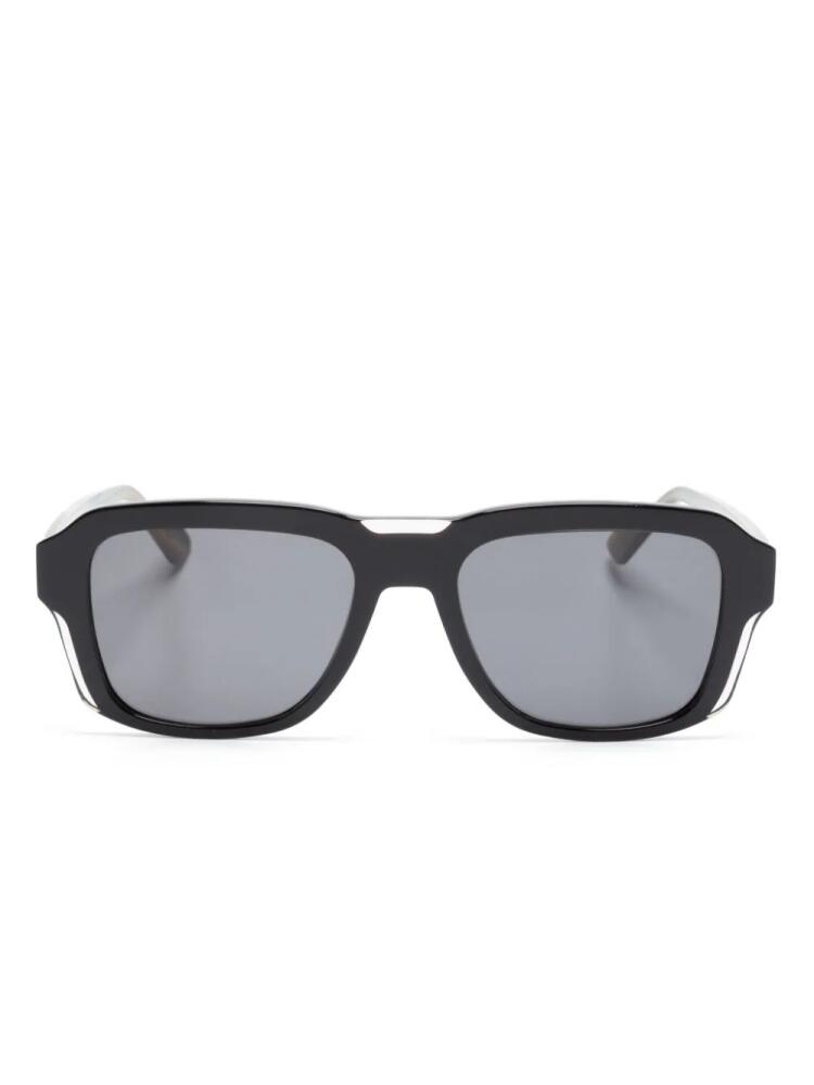 Face À Face Shiro 2 square-frame sunglasses - Black Cover