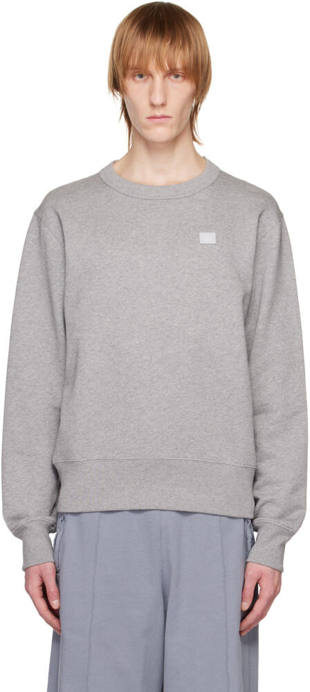 Acne Studios Gray Patch Sweatshirt Cover