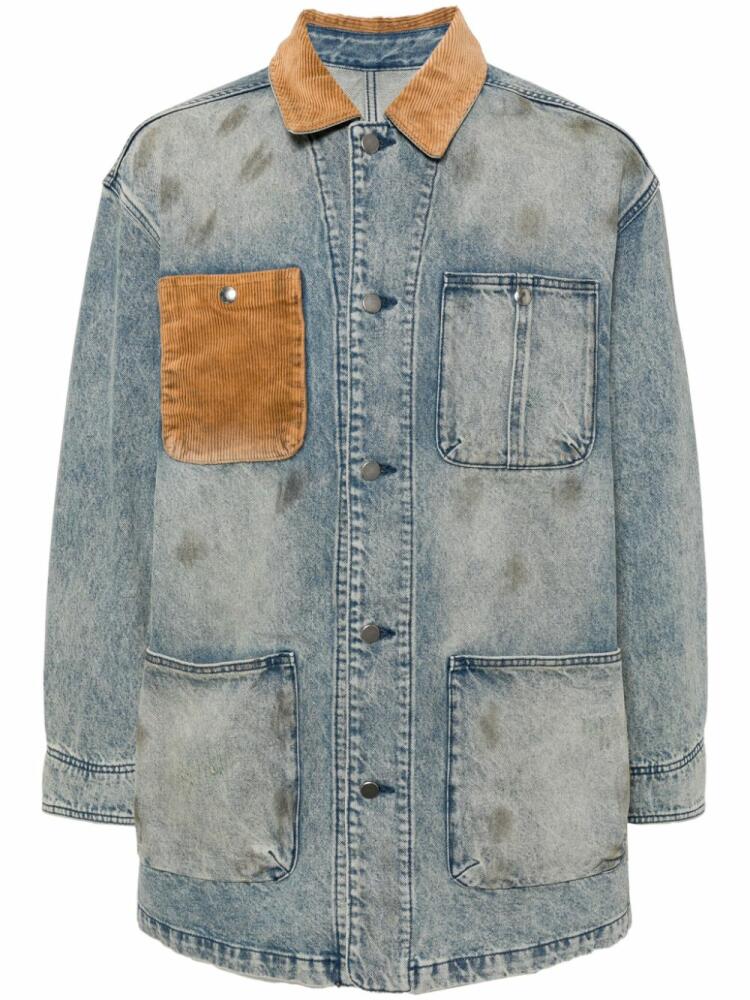 CROQUIS Retro denim coats - Blue Cover