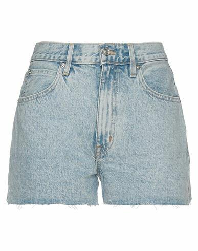 Slvrlake Woman Denim shorts Blue Cotton Cover