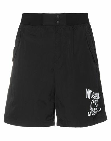 Moschino Man Shorts & Bermuda Shorts Black Polyamide Cover