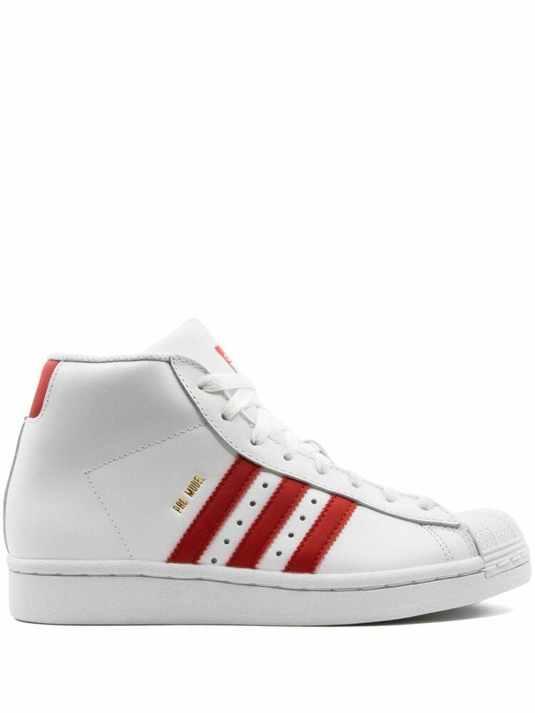 adidas Pro Model high-top sneakers - White Cover