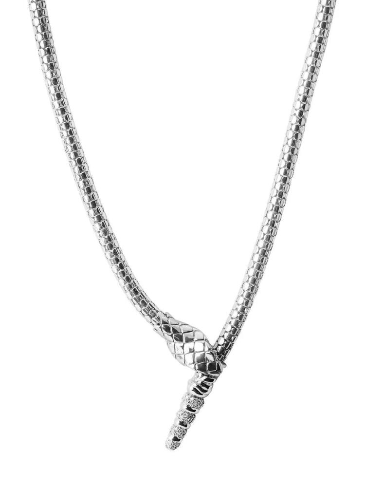 TANE México 1942 Snake diamond choker necklace - Silver Cover