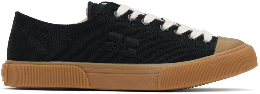 GANNI Black Classic Low Sneakers Cover